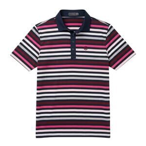G/FORE Stripe Golf Polo Tiburon Naples Men's Large